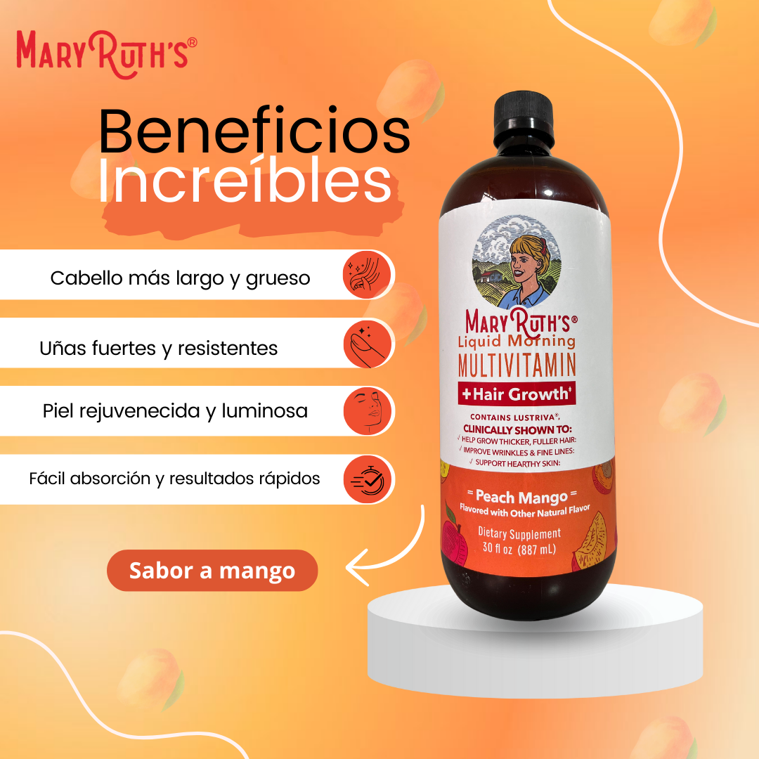 ¿Cansado de probar productos que no funcionan? Mary Ruth's es la solución que estabas buscando